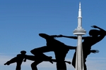 CN Tower with Dancers